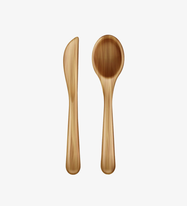 Smudge Wooden Orientals Spoon Set